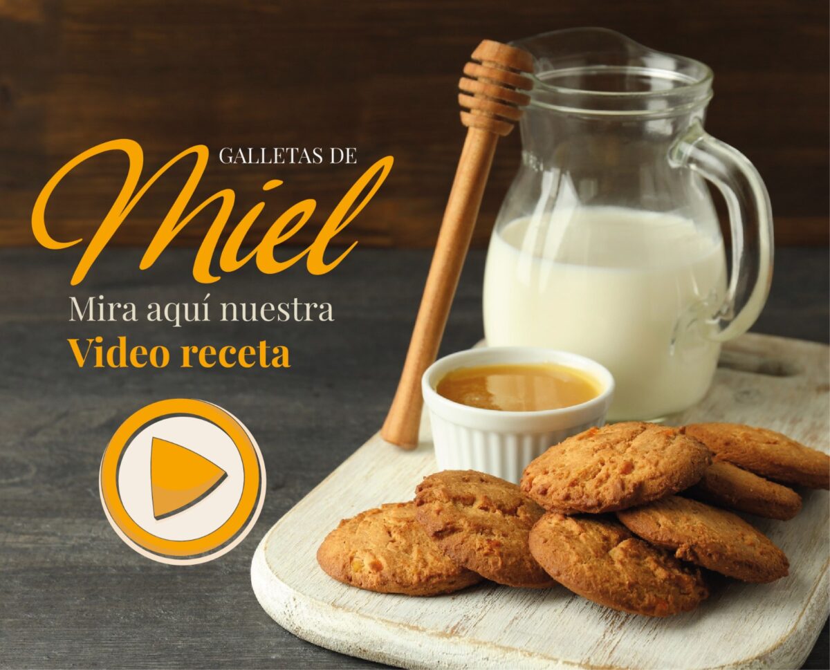receta galletas de miel con miel puerto varas
