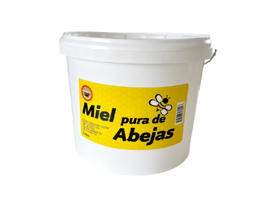 Balde miel pura 15kg