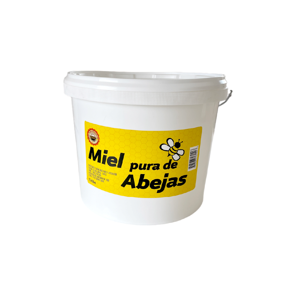 Balde miel pura 15kg